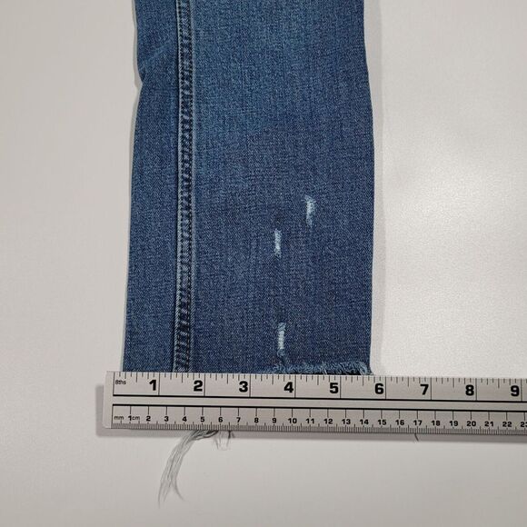 Abercrombie and Fitch Curve Love The Skinny High Rise Jeans Size 26x26 1/2 - Picture 7 of 11